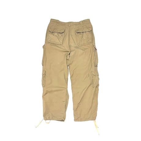 【USED】00's Abercrombie & Fitch BAGGY CARGO PANTS BEIGE