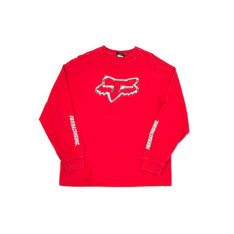 【USED】90'S-00'S FOX RACING INC. L/S T-SHIRT