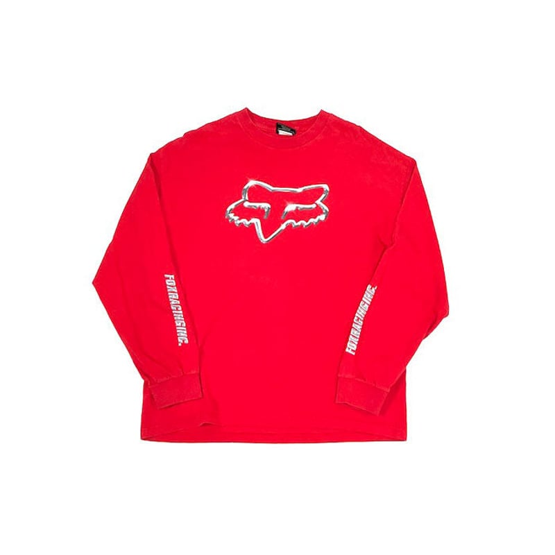 USED】90'S-00'S FOX RACING INC. L/S T-SHIRT | K USED】90'S-00'S FOX RACING INC. L/S T-SHIRT | K