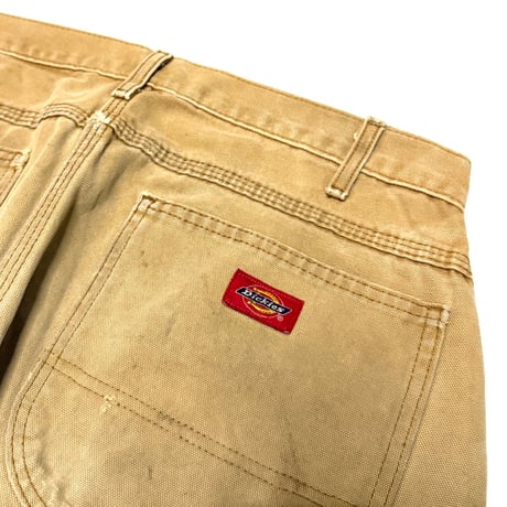 【USED】00's Dickies Heavy Faded Duck Carpenter Pants