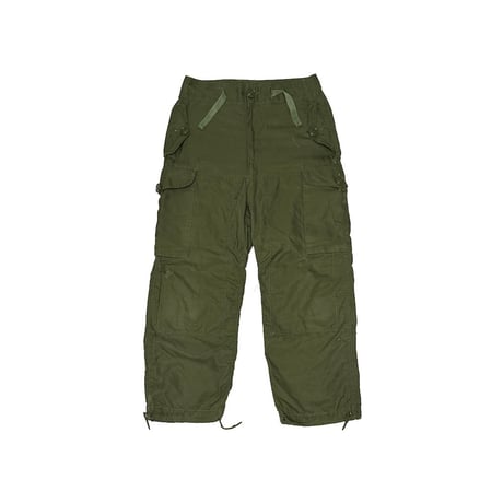【USED】80's Canadian Army ECW Windproof Cargo Over Pants