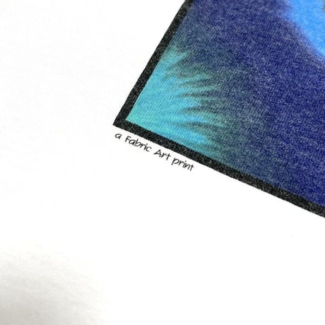 【USED】90'S MARKUS WILLIS DOLPHIN & WHALE NATURE ART T-SHIRT