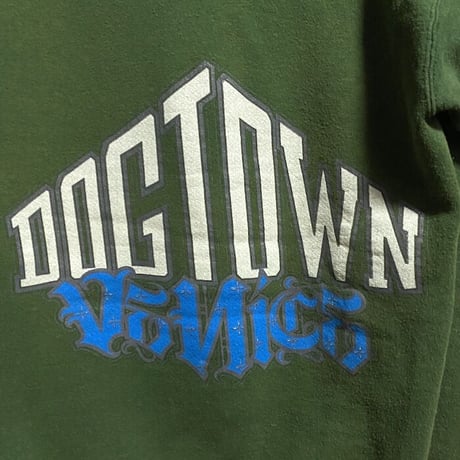 【USED】90'S  DOGTOWN VENICE HOODIE
