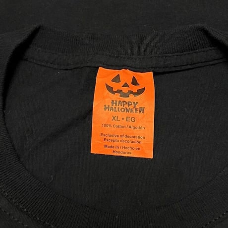 【USED】00'S FIRE SKULL FACE T-SHIRT