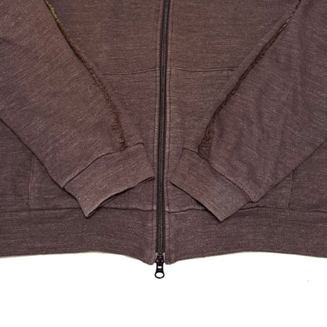 【USED】90's FINAL HOME DOUBLE ZIP HOODIE with SCHMUG