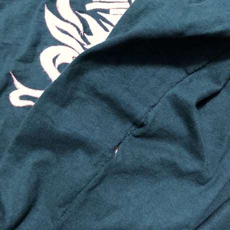 【USED】NEPAL EMBROIDERY SOUVENIR  L/S T-SHIRT