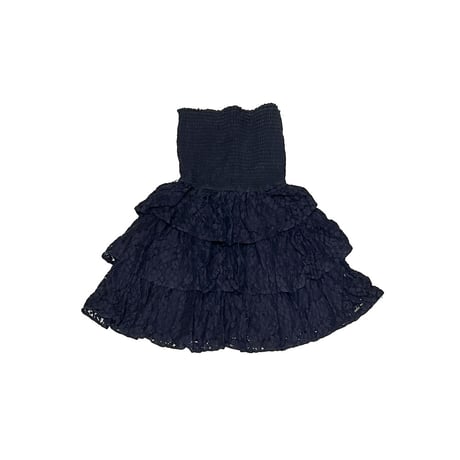 【USED】00's HOLLISTER 2-WAY BARE TOP TUNIC DRESS SKIRT