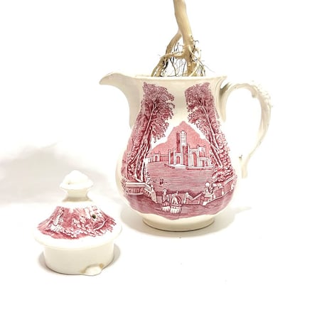 【DRY BONSAI for KONBINI】60's MASON'S TEA POT DRY BONSAI (No.5)