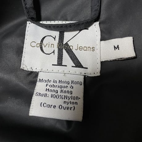 【USED】90'S CK CALVIN KLEIN JEANS RAIN COACH JACKET