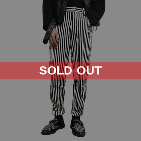 【USED】90'S GIANNI VERSACE STRIPE TROUSERS