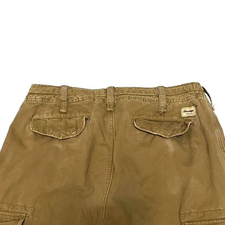【USED】00's Abercrombie & Fitch BAGGY CARGO PANTS BROWN
