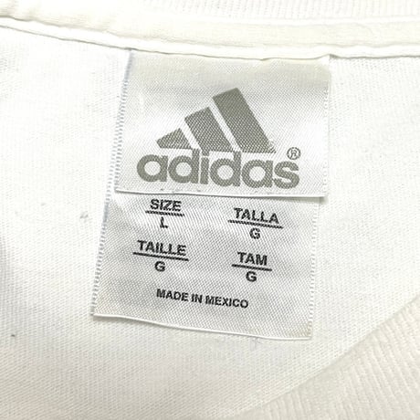 【USED】00's adidas CHICANO STYLE CAMO LOGO T-SHIRT