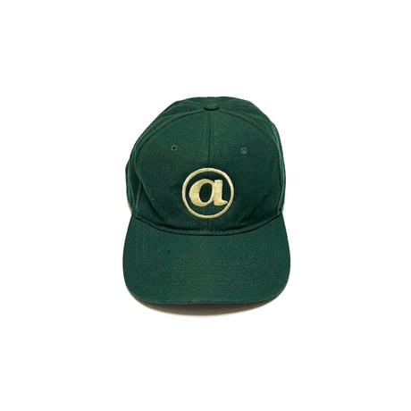 【USED】80's-90's AIRWALK Logo Snapback Cap Forest Green