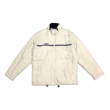 【USED】00's UMBRO Padded Track Jacket Off-White