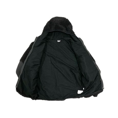 【USED】00'S FIRST DOWN SWITCHING HOODED FLEECE JACKET