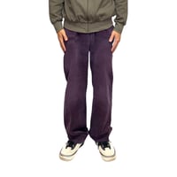 【USED】70's-80's (s.ym) French Deep Purple Corduroy Trousers