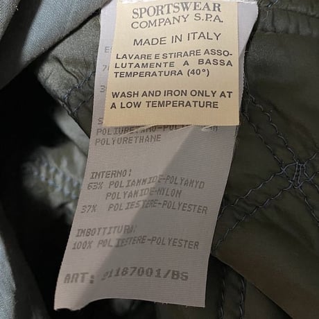【USED】90'S  C.P.COMPANY WAXED LONG COAT