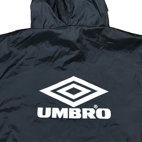 【USED】00'S UMBRO OVERSIZED NYLON HOODIE