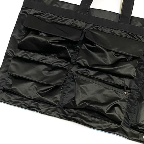 【USED】RAF SIMONS × EASTPAK PUNK POSTER BIG TOTE BAG