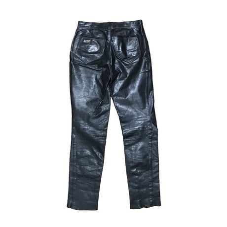 【USED】70'S LET IT ROCK LEATHER TROUSERS