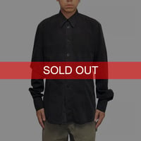 【USED】90's D&G DOLCE & GABBANA BLACK SHIRT