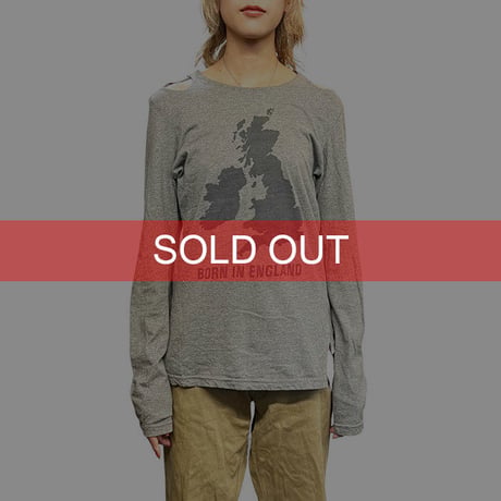 【USED】90'S-00'S ANGLOMANIA VIVIENNE WESTWOOD PUNK L/S TOPS