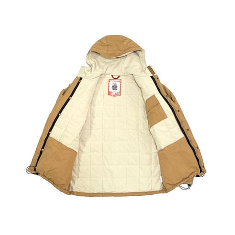 【USED】00'S STUSSY LATTICE STITCH HOODED JACKET