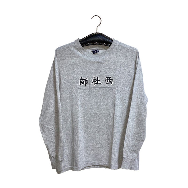 USED】90'S STUSSY KANJI L/S T-SHIRT | KONBINI USED】90'S STUSSY KANJI L/S T-SHIRT | KONBINI