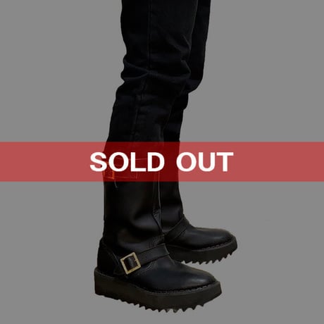 【USED】90'S  VIVIENNE WESTWOOD × GEORGE COX FRAME BUCKLE BOOTS