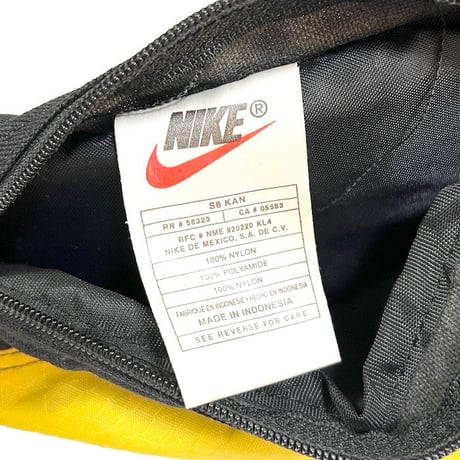 【USED】90'S NIKE BUMBAG WITH DRINK POCKET