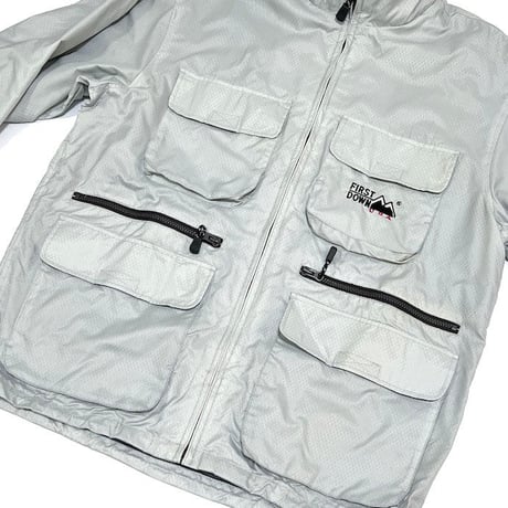 【USED】90'S-00'S FIRST DOWN RIPSTOP NYLON TACTICAL JACKET