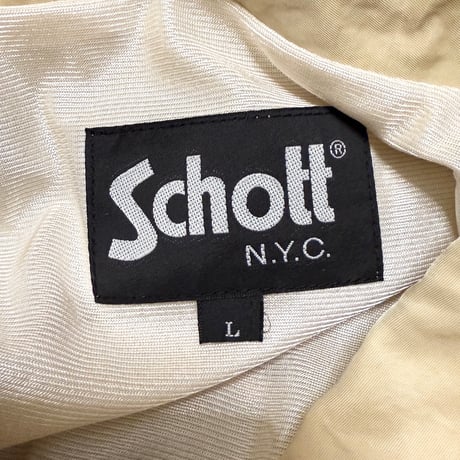 【USED】Schott N.Y.C. COACH JACKET