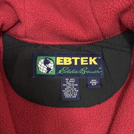 【USED】90'S EBTEK EDDIE BAUER FLEECE JACKET