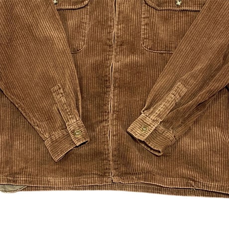 【USED】90'S 955 CORDUROY ZIP SHIRT JACKET