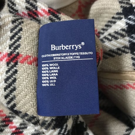 【USED】90'S BURBERRYS TRENCH COAT MADE IN ENGLAND