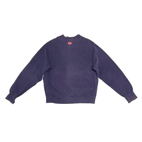 【USED】90's Dr. Jekyll Alien Embroidered Fade Sweatshirt
