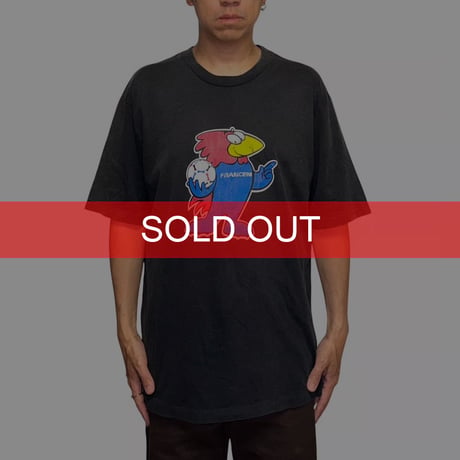 【USED】90's FIFA World Cup France “Footix” Mascot T-shirt