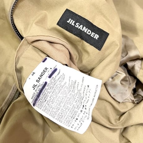 【USED】00'S JIL SANDER MINIMAL DESIGN TRENCH COAT