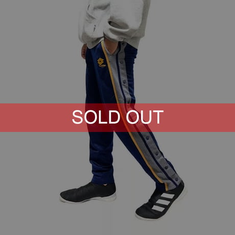 【USED】90'S LOTTO SIDE SNAP TRACK PANTS