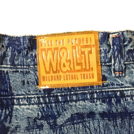 【USED】90'S W&LT GRAFFITI JEANS