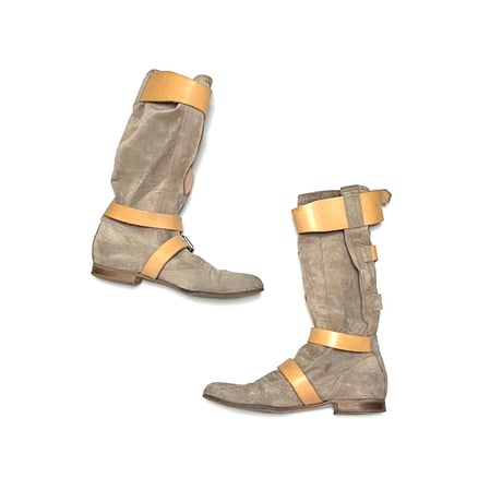 【USED】00'S Vivienne Westwood PIRATES BOOTS BEIGE