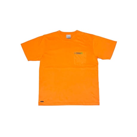 【USED】00's NIKE USA DRI-FIT POCKET T-SHIRT ORANGE