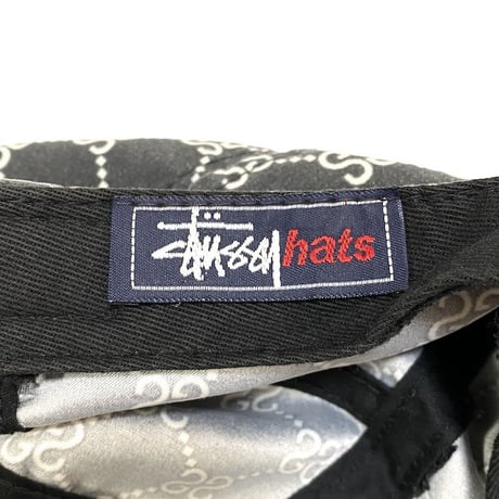 【USED】90'S STUSSY SS MONOGRAM CAP