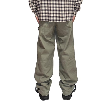 【USED】00's NIKE ACG Duck Canvas Work Pants Sage Green