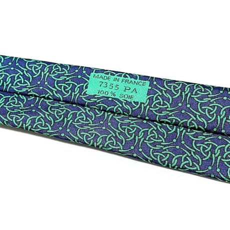 【USED】VINTAGE HERMES SILK TIE