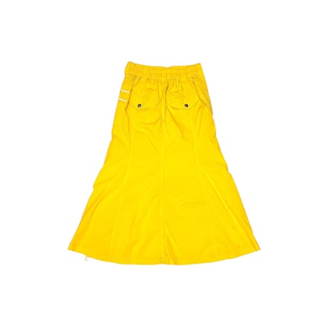【USED】2010's AVILEX Belle COTTON NYLON MILITARY LONG SKIRT