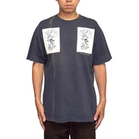 【USED】2010's Mark Gonzales “To Be A Poet...” Faded Art T-shirt