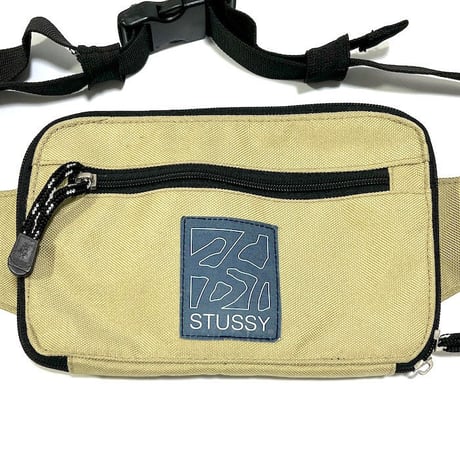 【USED】90'S-00'S STUSSY PASSPORT BUMBAG