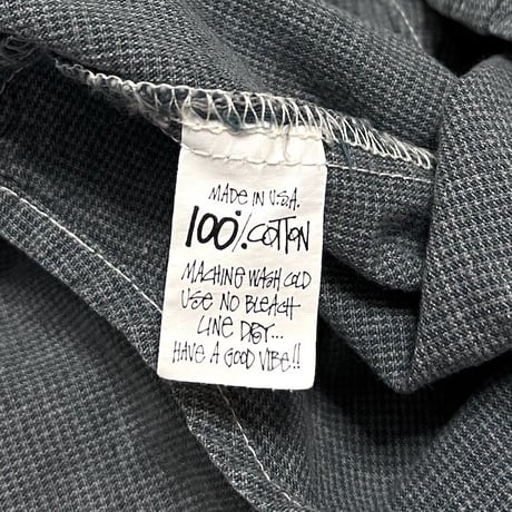 【USED】80'S OLD STUSSY OVERSIZED B.D. SHIRT