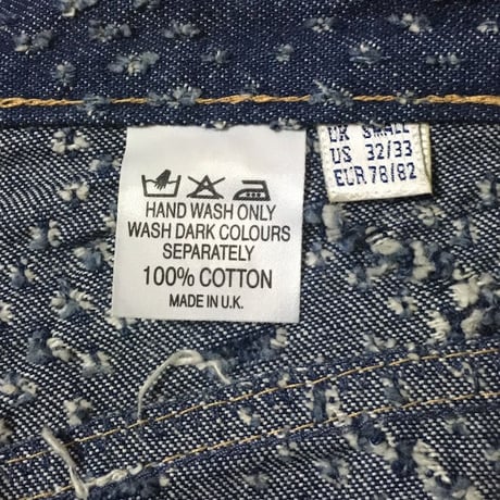 【USED】90'S VIVIENNE WESTWOOD "CUT AND SLASH" JEANS